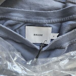 Rhude Gray Short Sleeve Reversible Tee Sundry Steele